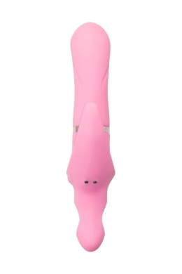 Wibrator Twistme do stymulacji 3 punktów jednocześnie, z obrotowym wałem głównym, USB, silikon