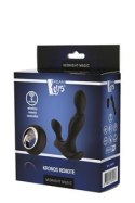 Masażer Kronos - stymulator prostaty Dream Toys, wibracje sterowane bezprzewodowo pilotem, USB Masażer Kronos - stymulator prostaty Dream Toys, wibracje sterowane bezprzewodowo pilotem, USB