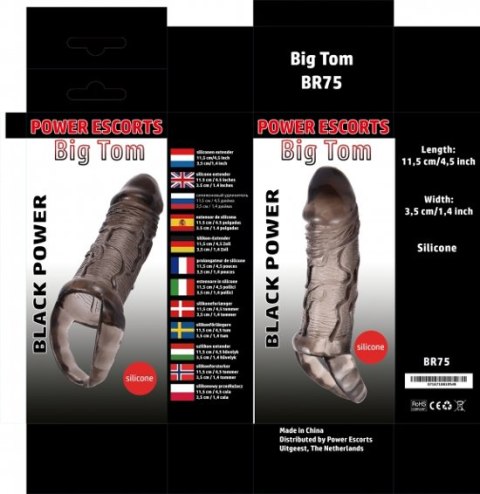 Nakładka na penisa Big Tom Power Escorts Nakładka na penisa Big Tom Power Escorts