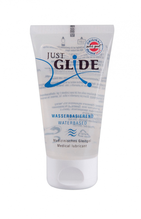 Lubrykant/żel poślizgowy, analny, na bazie wody, Just Glide Anal, 50 ml. Lubrykant/żel poślizgowy, analny, na bazie wody, Just Glide Anal, 50 ml.