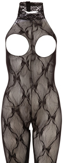 Bodystocking (catsuit) z odsłoniętymi piersiami Bodystocking (catsuit) z odsłoniętymi piersiami