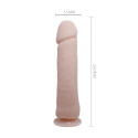 Dildo na przyssawce (realistyczny wibrator) The Big Penis (prosty) Baile, z wibracjami sterowanymi pilotem na kablu, cyberskóra. Dildo na przyssawce (realistyczny wibrator) The Big Penis (prosty) Baile, z wibracjami sterowanymi pilotem na kablu, cyberskóra.