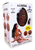 Czarnoskóra dmuchana pompowana lalka erotyczna Alecia wagina i anus - cyberskóra Boss of Toys Czarnoskóra dmuchana pompowana lalka erotyczna Alecia wagina i anus - cyberskóra Boss of Toys