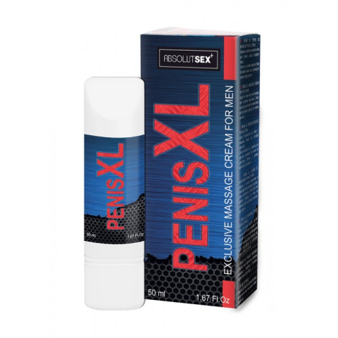 Krem PENIS XL, wspomaga erekcję i zwiększa wymiary penisa, tubka 50 ml