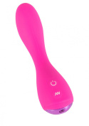 Wibrator Smile G-Spot, na baterie, giętki, do stymulacji punktu G. Wibrator Smile G-Spot, na baterie, giętki, do stymulacji punktu G.