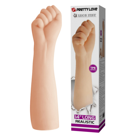 Dildo XXL, ręka (pięść i przedramię), Pretty Love, Iron Fist, TPR Dildo XXL, ręka (pięść i przedramię), Pretty Love, Iron Fist, TPR