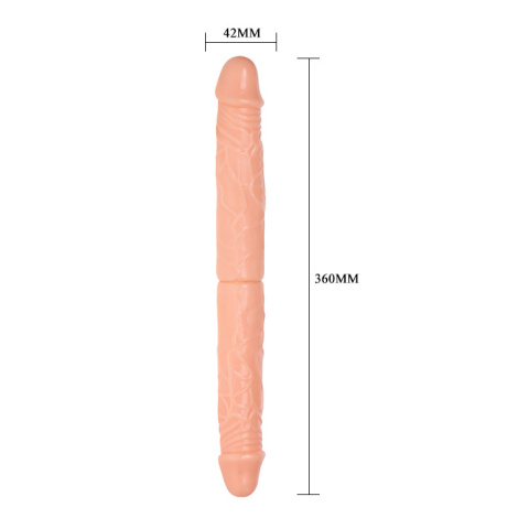 Dwustronne długie dildo, Double Dong 14", Baile Dwustronne długie dildo, Double Dong 14", Baile
