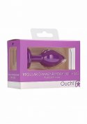 Silikonowy korek analny (zatyczka analna, plug) serce, rozmiar S, Ouch! Silikonowy korek analny (zatyczka analna, plug) serce, rozmiar S, Ouch!