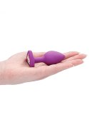 Silikonowy korek analny (zatyczka analna, plug) serce, rozmiar S, Ouch! Silikonowy korek analny (zatyczka analna, plug) serce, rozmiar S, Ouch!