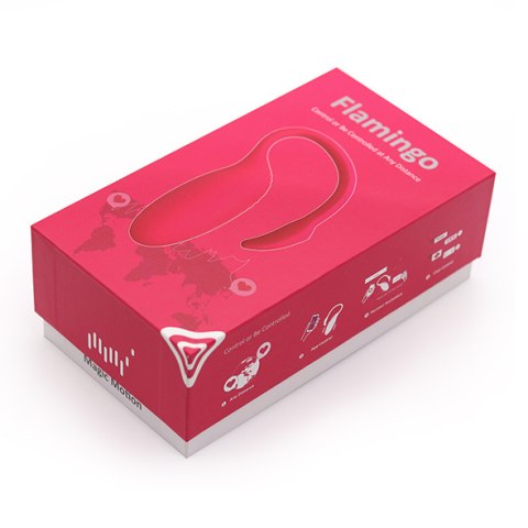 Masażer lub stymulator dla kobiet, Flamingo Magic Motion, obsługiwany zdalnie smartfonem Masażer lub stymulator dla kobiet, Flamingo Magic Motion, obsługiwany zdalnie smartfonem