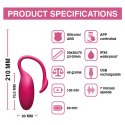 Masażer lub stymulator dla kobiet, Flamingo Magic Motion, obsługiwany zdalnie smartfonem Masażer lub stymulator dla kobiet, Flamingo Magic Motion, obsługiwany zdalnie smartfonem
