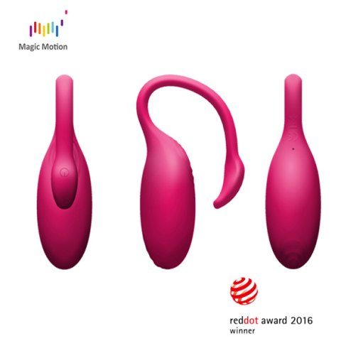 Masażer lub stymulator dla kobiet, Flamingo Magic Motion, obsługiwany zdalnie smartfonem Masażer lub stymulator dla kobiet, Flamingo Magic Motion, obsługiwany zdalnie smartfonem