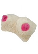 Mini poduszka podróżna, pluszowa, piersi Mini poduszka podróżna, pluszowa, piersi