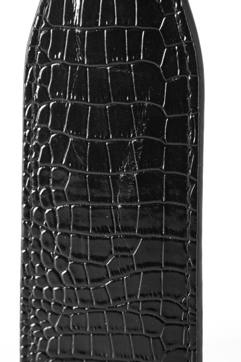 Packa do klapsów, wzór - lakierowana, krokodyla skóra, czarna, Blaze DreamToys Packa do klapsów, wzór - lakierowana, krokodyla skóra, czarna, Blaze DreamToys