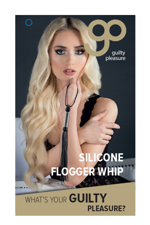 Pejczyk silikonowy średni (flogger, dyscyplina) Pejczyk silikonowy średni (flogger, dyscyplina)