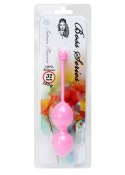 Kulki gejszy (trening mięśni Kegla), z mimośrodem, podwójne, silikon, Boss of Toys, 3,2 cm/165 g