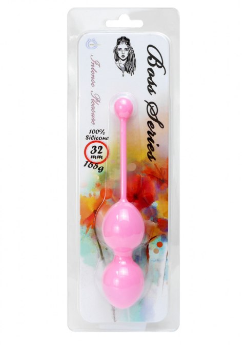 Kulki gejszy (trening mięśni Kegla), z mimośrodem, podwójne, silikon, Boss of Toys, 3,2 cm/165 g Kulki gejszy (trening mięśni Kegla), z mimośrodem, podwójne, silikon, Boss of Toys, 3,2 cm/165 g