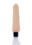 Wibrator/ Wibrujące dildo Hurricane, cyberskóra, baterie Wibrator/ Wibrujące dildo Hurricane, cyberskóra, baterie