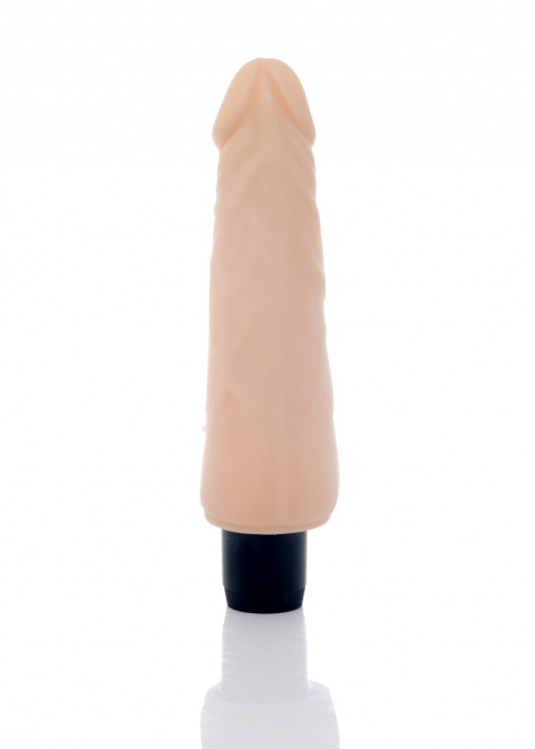 Wibrator/ Wibrujące dildo Hurricane, cyberskóra, baterie Wibrator/ Wibrujące dildo Hurricane, cyberskóra, baterie