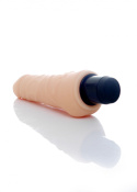 Wibrator/ Wibrujące dildo Hurricane, cyberskóra, baterie Wibrator/ Wibrujące dildo Hurricane, cyberskóra, baterie