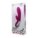 Wibrator ze stymulacją łechtaczki, Elmer Pretty Love, USB, Silikon Wibrator ze stymulacją łechtaczki, Elmer Pretty Love, USB, Silikon