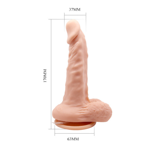 Wibrujące dildo na przyssawce (wibrator o ruchu rotacyjnym), sterowane pilotem na kablu, Max, Barbara 6,7 Wibrujące dildo na przyssawce (wibrator o ruchu rotacyjnym), sterowane pilotem na kablu, Max, Barbara 6,7