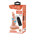 Wibrujące dildo na przyssawce (wibrator o ruchu rotacyjnym), sterowane pilotem na kablu, Max, Barbara 6,7 Wibrujące dildo na przyssawce (wibrator o ruchu rotacyjnym), sterowane pilotem na kablu, Max, Barbara 6,7