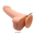 Wibrujące dildo na przyssawce (wibrator o ruchu rotacyjnym), sterowane pilotem na kablu, Barbara 7,8, Baile Wibrujące dildo na przyssawce (wibrator o ruchu rotacyjnym), sterowane pilotem na kablu, Barbara 7,8, Baile