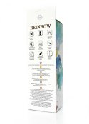Wibrujące dildo z cyberskóry (wibrator realistyczny) Rainbow Boss of Toys