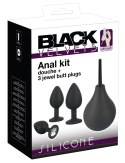 Zestaw korków analnych z gruszką, Black Velvet (korek) Zestaw korków analnych z gruszką, Black Velvet (korek)