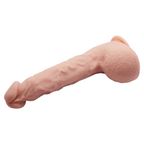 Dildo na przyssawce, z jądrami, bez wibracji, cyberskóra, Beautiful Jason 9'8, Baile Dildo na przyssawce, z jądrami, bez wibracji, cyberskóra, Beautiful Jason 9'8, Baile