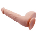 Dildo na przyssawce, z jądrami, bez wibracji, cyberskóra, Beautiful Jason 9'8, Baile