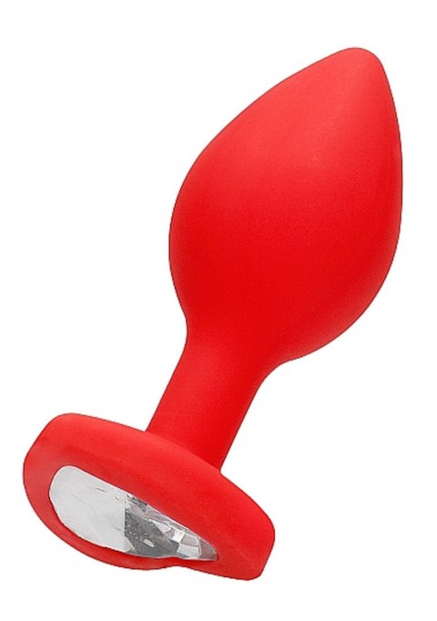 Silikonowy korek analny (zatyczka analna, plug) serce, rozmiar S, Ouch! Silikonowy korek analny (zatyczka analna, plug) serce, rozmiar S, Ouch!