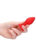 Silikonowy korek analny (zatyczka analna, plug) serce, rozmiar S, Ouch! Silikonowy korek analny (zatyczka analna, plug) serce, rozmiar S, Ouch!