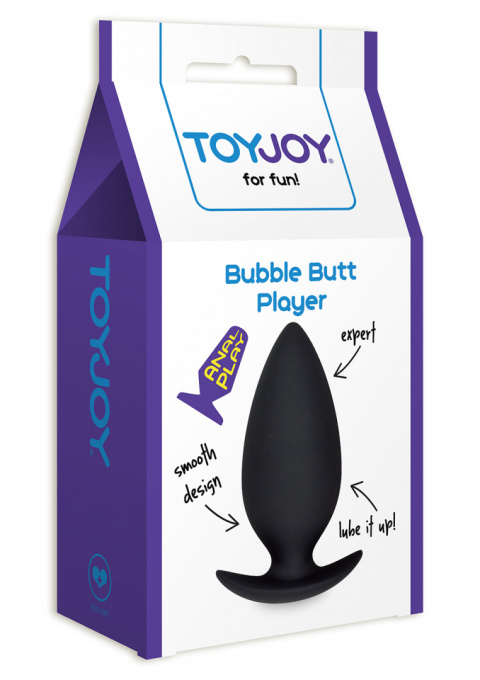 Korek analny (zatyczka) Bubble Butt Player Expert, Anal Play, 100% silikon Korek analny (zatyczka) Bubble Butt Player Expert, Anal Play, 100% silikon
