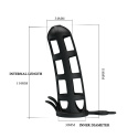 Nakładka stymulująca na penisa, TPR, Pretty Love Penis Sleeve 4,6" Nakładka stymulująca na penisa, TPR, Pretty Love Penis Sleeve 4,6"