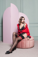 Pończochy samonośne z szeroką koronką, Victoria Hold Ups, Gabriella Sensual