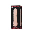 Dildo na przyssawce, bez jąder, cyberskóra, rozmiar XL, zagięte, The Big Penis, Baile Dildo na przyssawce, bez jąder, cyberskóra, rozmiar XL, zagięte, The Big Penis, Baile
