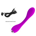 Wibrator (masażer dla par, stymulator uniwersalny) Yedda, USB, silikon