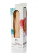 Dildo na przyssawce, bez jąder, cyberskóra, Fog, Boss of Toys Dildo na przyssawce, bez jąder, cyberskóra, Fog, Boss of Toys