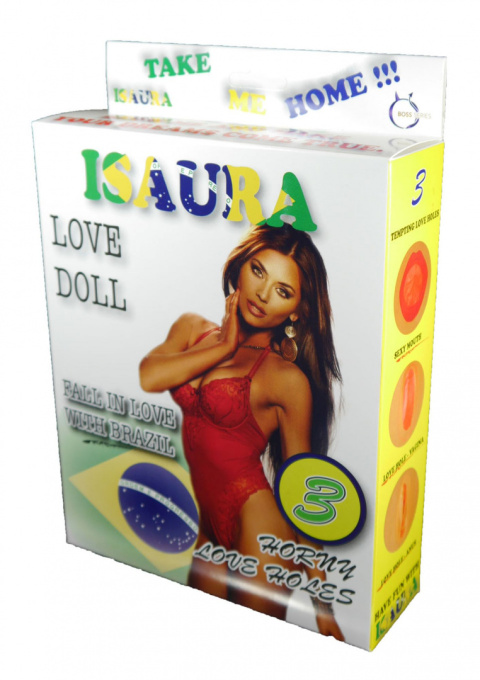 Pompowana (dmuchana) lalka Isaura, PVC, Boss of Toys Pompowana (dmuchana) lalka Isaura, PVC, Boss of Toys