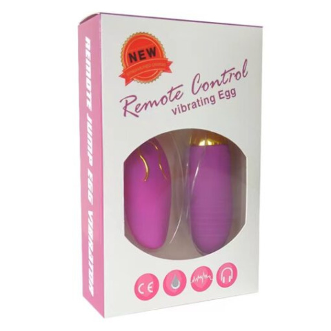 Jajko wibrujące BANA, sterowane bezprzewodowo pilotem, Jumping Egg Elves, silikon, USB Jajko wibrujące BANA, sterowane bezprzewodowo pilotem, Jumping Egg Elves, silikon, USB