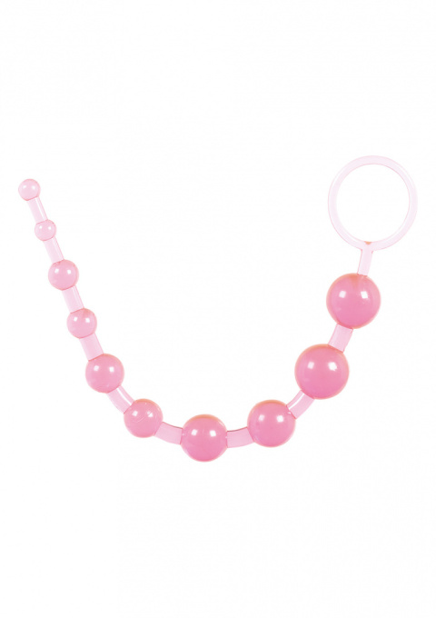 Kulki analne (sznurek koralików) Jelly Anal Beads, PVC, 30 cm Kulki analne (sznurek koralików) Jelly Anal Beads, PVC, 30 cm