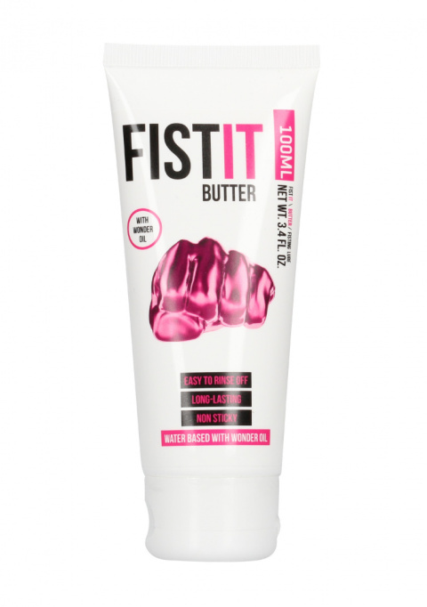 Lubrykant (żel, masło, krem) Fist It Butter, 100 ml, hybrydowy, do ekstremalnej penetracji Lubrykant (żel, masło, krem) Fist It Butter, 100 ml, hybrydowy, do ekstremalnej penetracji
