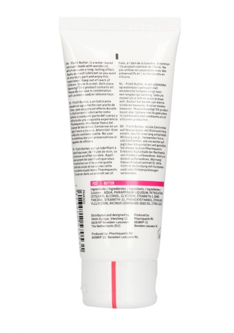 Lubrykant (żel, masło, krem) Fist It Butter, 100 ml, hybrydowy, do ekstremalnej penetracji Lubrykant (żel, masło, krem) Fist It Butter, 100 ml, hybrydowy, do ekstremalnej penetracji