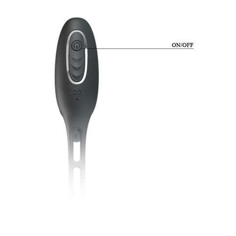 Masażer prostaty z 2 pierścieniami, USB, Pretty Love, Vibration Penis Sleeve III Masażer prostaty z 2 pierścieniami, USB, Pretty Love, Vibration Penis Sleeve III