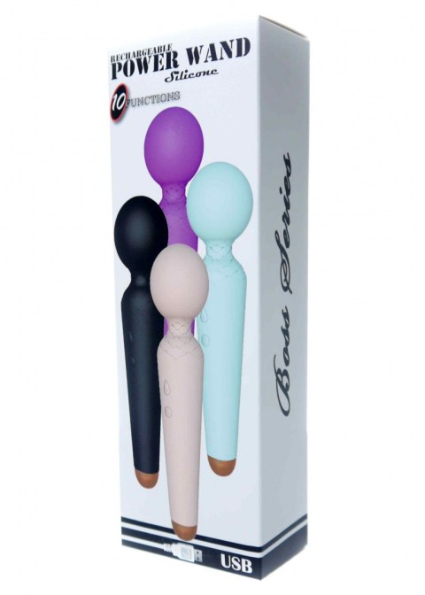 Masażer (stymulator) Wielofunkcyjny (łechtaczka, sutki), silikon, USB, Boss of Toys, różdżka Power Wand Masażer (stymulator) Wielofunkcyjny (łechtaczka, sutki), silikon, USB, Boss of Toys, różdżka Power Wand