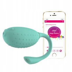 Masażer (stymulator, wibrujące jajko) sterowany smartfonem (aplikacja, bluetooth), Magic Fugu, Magic Motion Masażer (stymulator, wibrujące jajko) sterowany smartfonem (aplikacja, bluetooth), Magic Fugu, Magic Motion