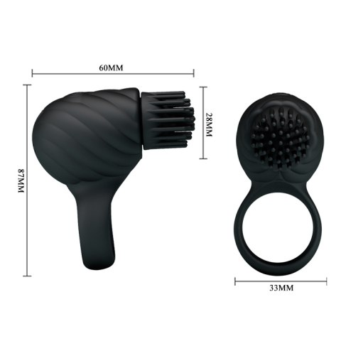 Pierścień na penisa, wibrujący (z wibracjami), stymulujący łechtaczkę, silikon, USB, Hedda, Pretty Love Pierścień na penisa, wibrujący (z wibracjami), stymulujący łechtaczkę, silikon, USB, Hedda, Pretty Love