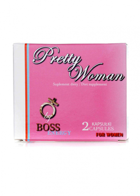 Suplement diety, poprawa libido u kobiet, Pretty Woman, pudełko 2 kapsułki. Suplement diety, poprawa libido u kobiet, Pretty Woman, pudełko 2 kapsułki.